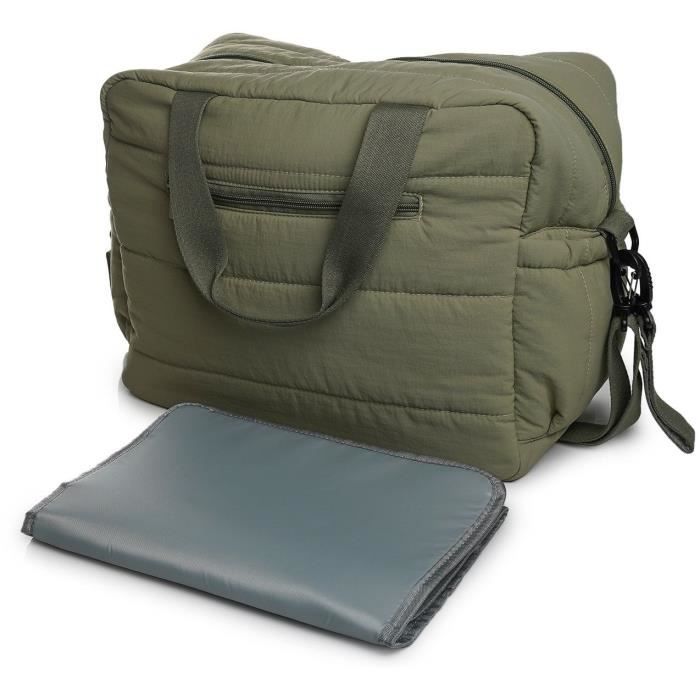Diaper bag - THERMOBABY - PLUMEA - Cactus green