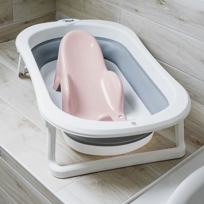 THERMOBABY ATOLL - Baby Bath Seat - Powder Pink