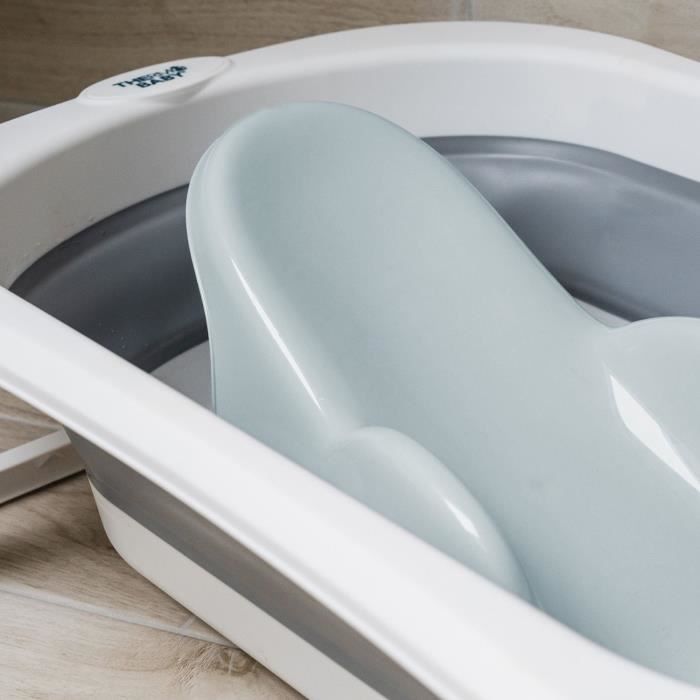 THERMOBABY ATOLL - Baby Bath Seat - Blue Flower