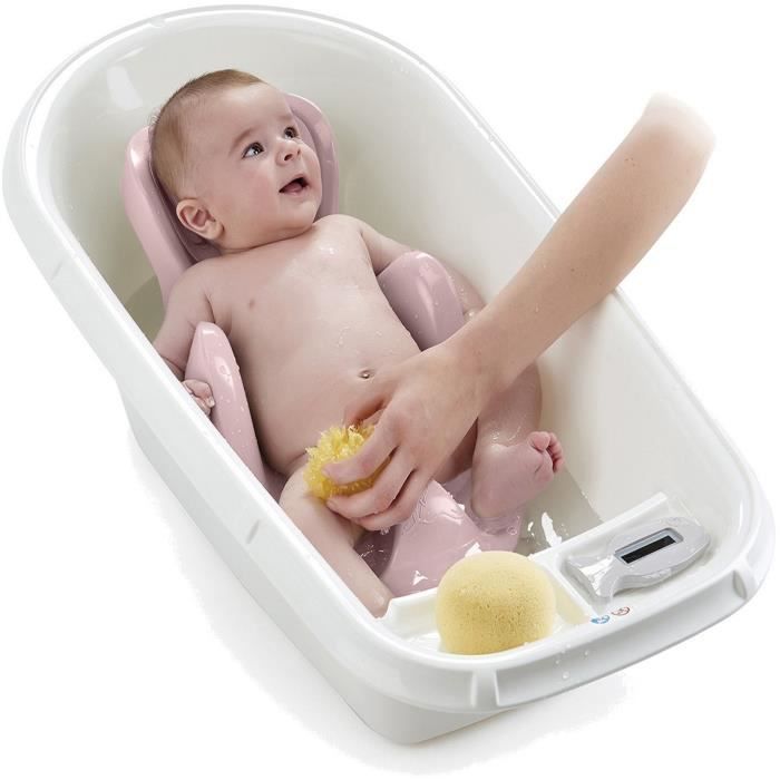 THERMOBABY - Babycoon Bath Seat - Powder Pink