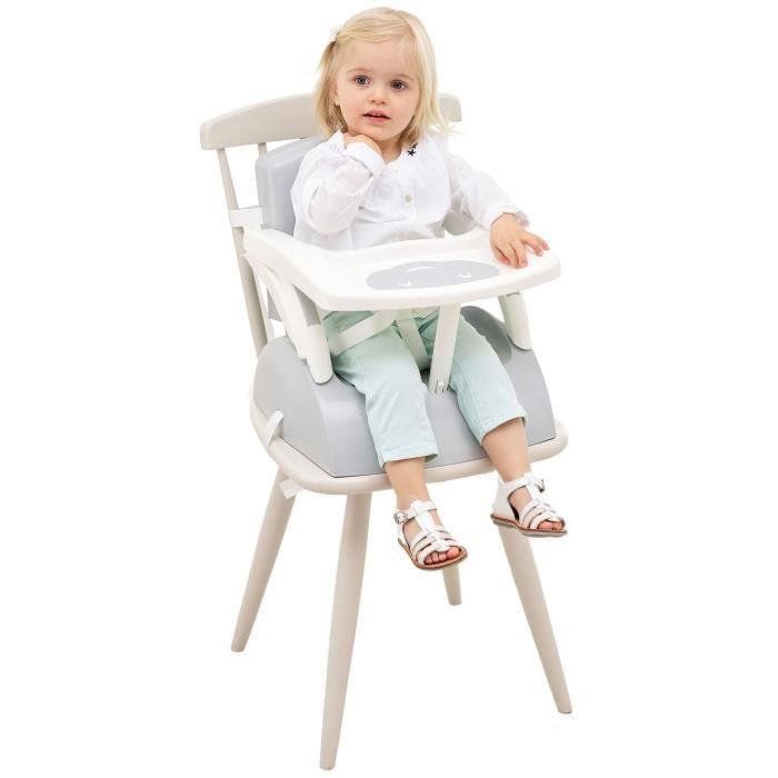THERMOBABY - 2-in-1 Booster Seat, Charming Grey