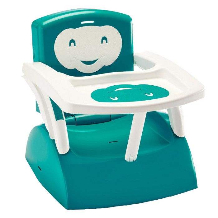 THERMOBABY Booster Seat - Emerald Green - Adjustable for 6 Months to 3 Years