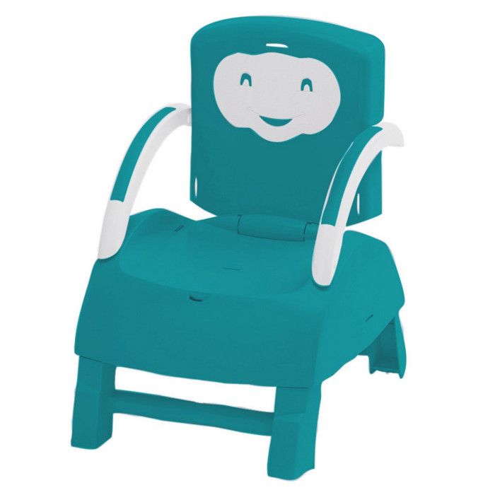 THERMOBABY Booster Seat - Emerald Green - Adjustable for 6 Months to 3 Years