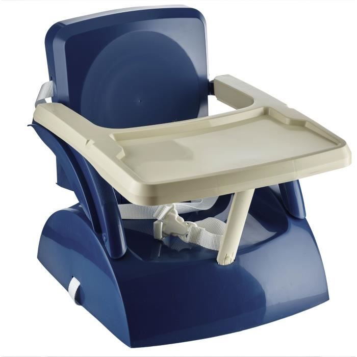 THERMOBABY YEEHOP 2-in-1 Child Booster Seat - 3-Point Safety Harness, Removable Tray - Ocean Blue