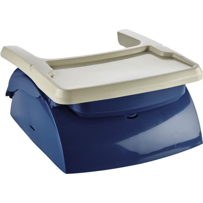 THERMOBABY YEEHOP 2-in-1 Child Booster Seat - 3-Point Safety Harness, Removable Tray - Ocean Blue
