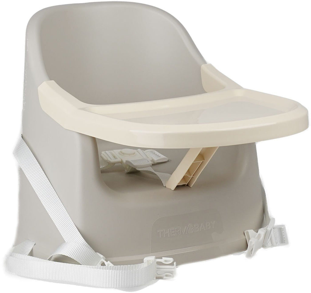 THERMOBABY YOUPLA Booster Seat - With Tray, From 6 to 36 Months - Velvet Grey