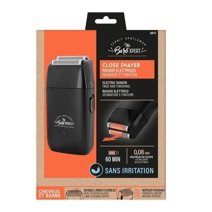 THE BARB' XPERT 6015 Electric Razor - Fade and Double Finish - Flexible Blades