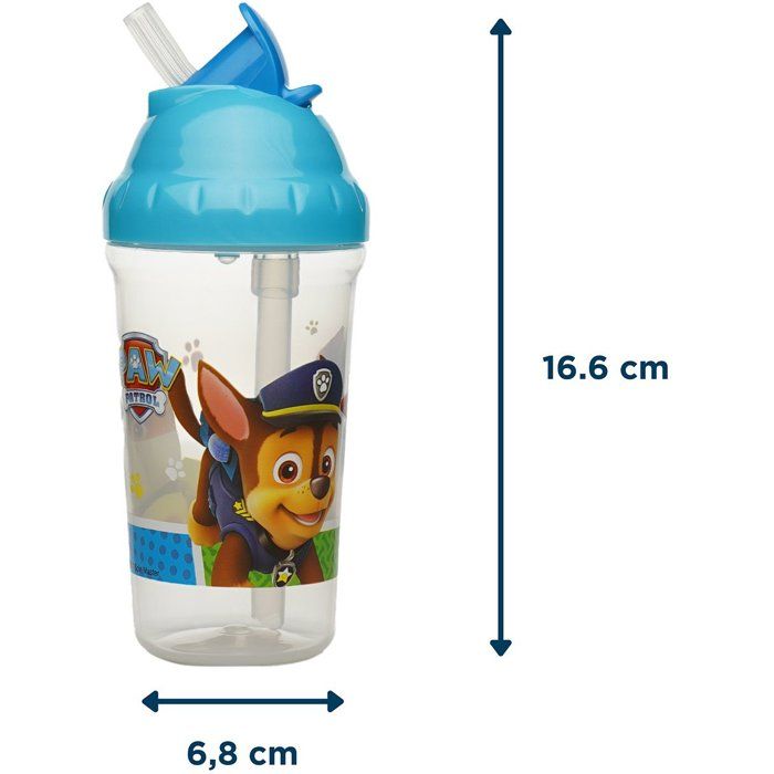 Thermobaby Straw Cup - Paw Patrol - 295 ml