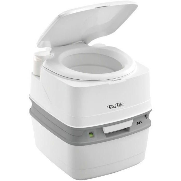 THETFORD Portable Toilet - Porta Potti Qube PP365 - 21 L Capacity - Piston Pump