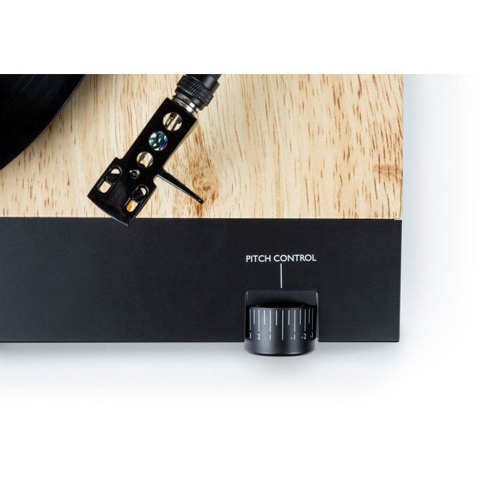 THOMSON TT702 Turntable - 33 and 45 RPM - Audio Technica AT91 Cartridge - Wood and Black