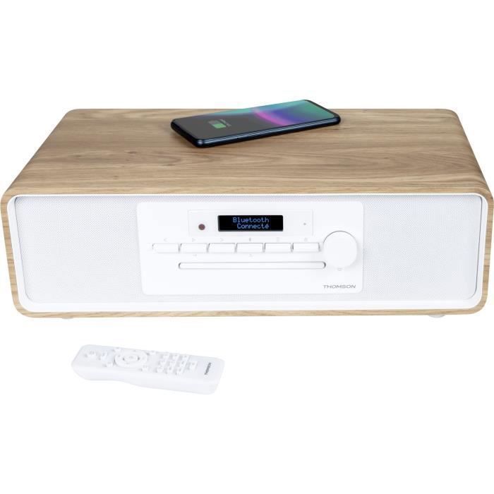 THOMSON Bluetooth Micro Hi-Fi System - CD/MP3/USB/FM/DAB+ Radio - 75W, LCD Display, Remote Control