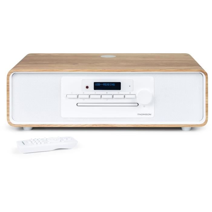 THOMSON Bluetooth Micro Hi-Fi System - CD/MP3/USB/FM/DAB+ Radio - 75W, LCD Display, Remote Control