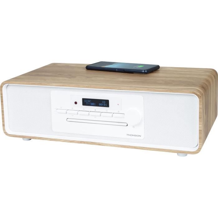 THOMSON Bluetooth Micro Hi-Fi System - CD/MP3/USB/FM/DAB+ Radio - 75W, LCD Display, Remote Control