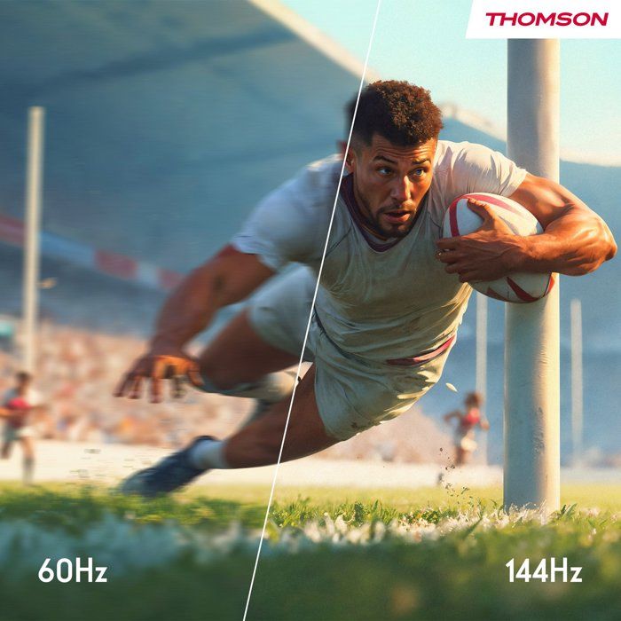 Thomson 65QG7C14 - QLED TV 65" (164 cm) - 4K UHD 3840x2160 - 144 Hz - Google TV - 2xHDMI 2.1 + 2xHDMI 2.0