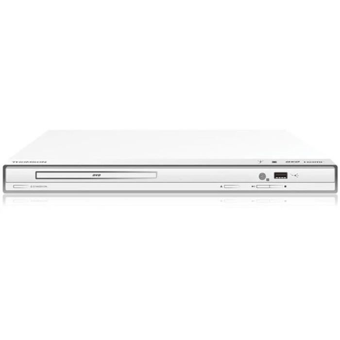 THOMSON DVD Player - THD303WV2 - 1080p Upscaling - HDMI and USB - White