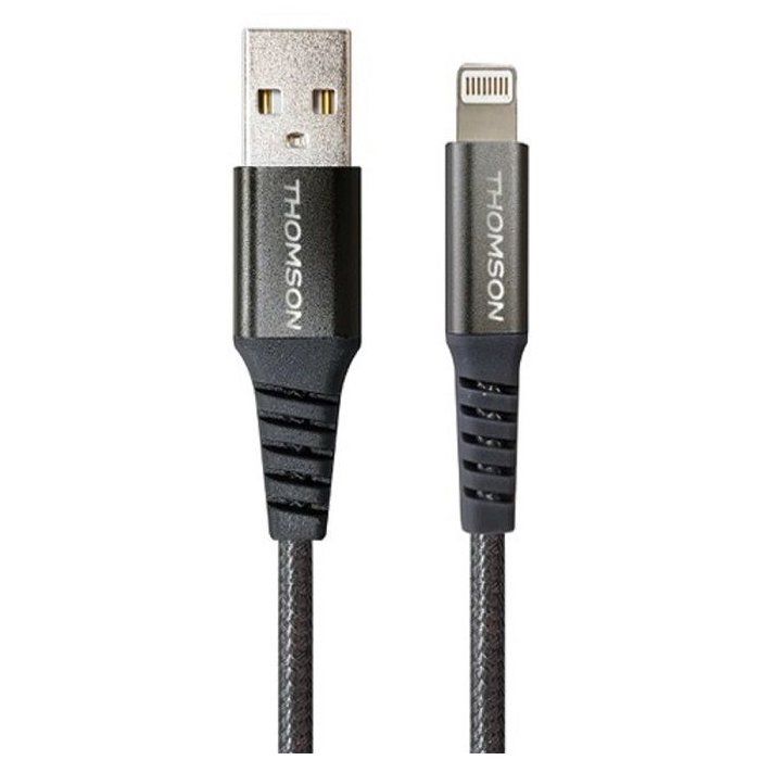 Car charger and cable pack - THOMSON - 12/24V 60W car charger + high-performance 3A A to L cable - 1.50 m length
