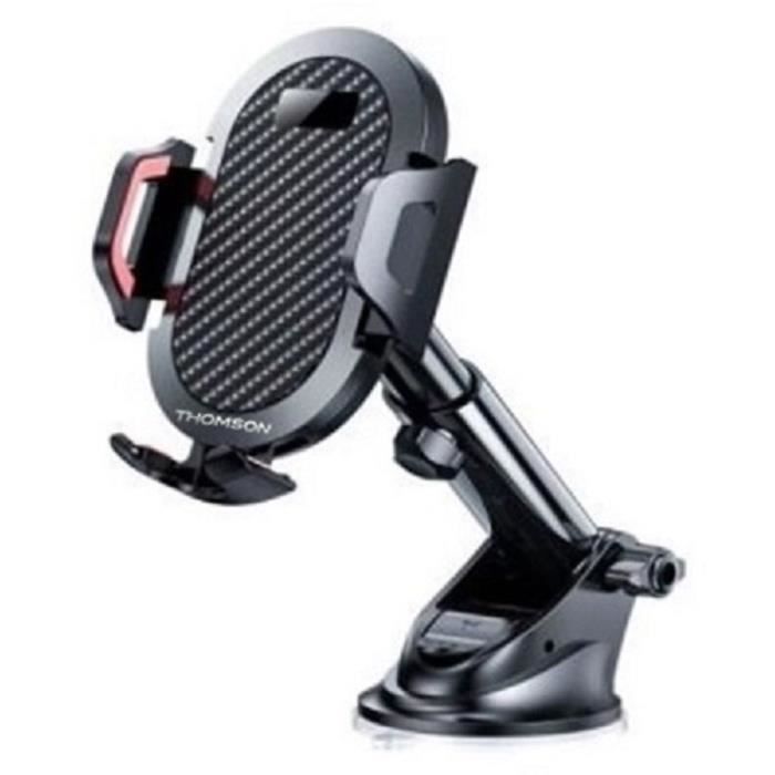 THOMSON Telescopic Arm Phone Holder - 360° Swivel - Suction Cup Mount - Fits 53 mm to 95 mm