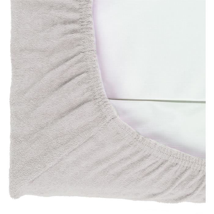 TINEO Bamboo Viscose Changing Mat Cover - Absorbent Terry Cloth - Elasticated Corners