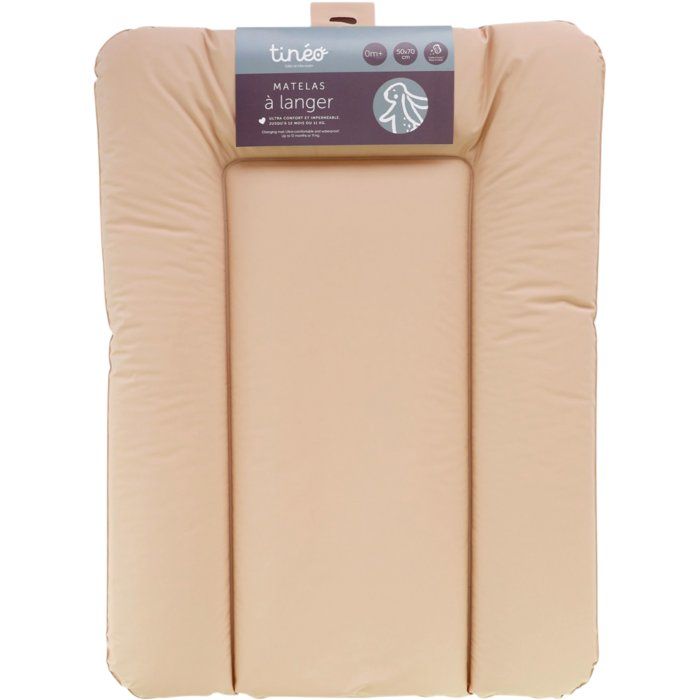 TINEO Changing Mat - ESSENTIAL - PVC - Hazelnut