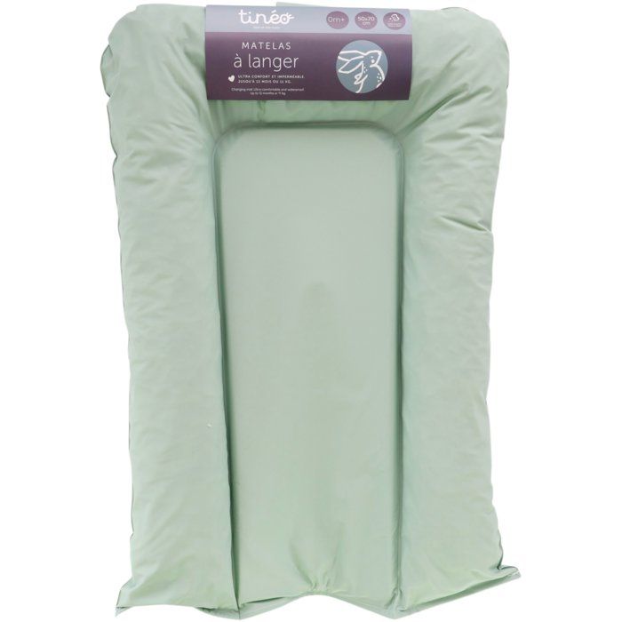 TINEO Changing Mat - FLAKES - PVC - Blue Green