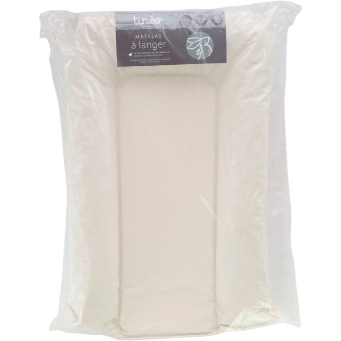 TINEO Mattress Langer - FLACONS - PVC - Ecru
