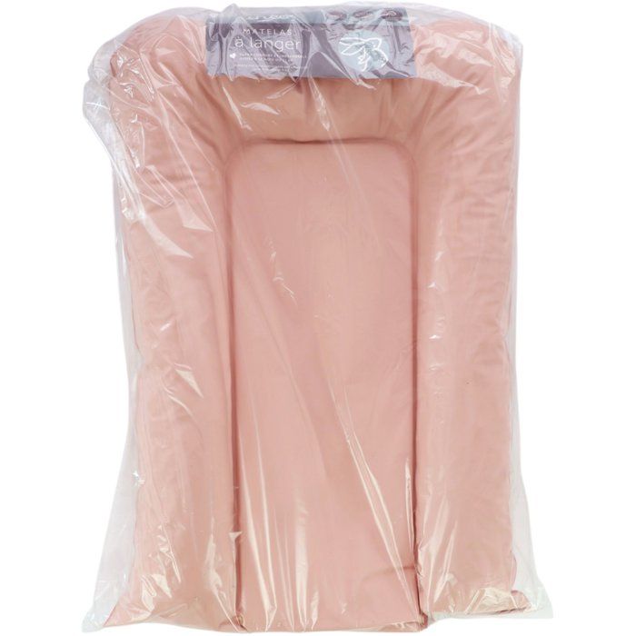 TINEO Changing Mat - Flakes - PVC - Powder Pink - 50x70 cm