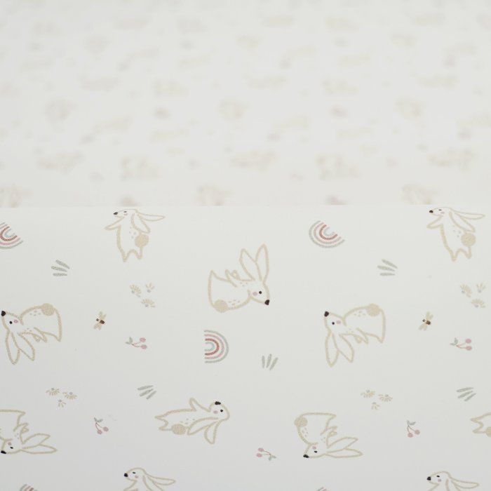 TINEO Changing Mat - PROFILE - PVC - Rabbits - 50x70 cm