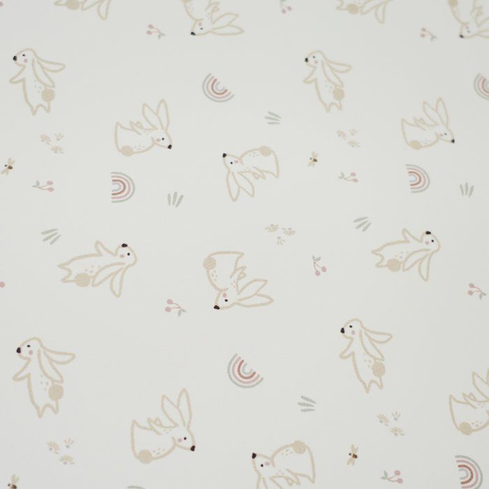 TINEO Changing Mat - PROFILE - PVC - Rabbits - 50x70 cm