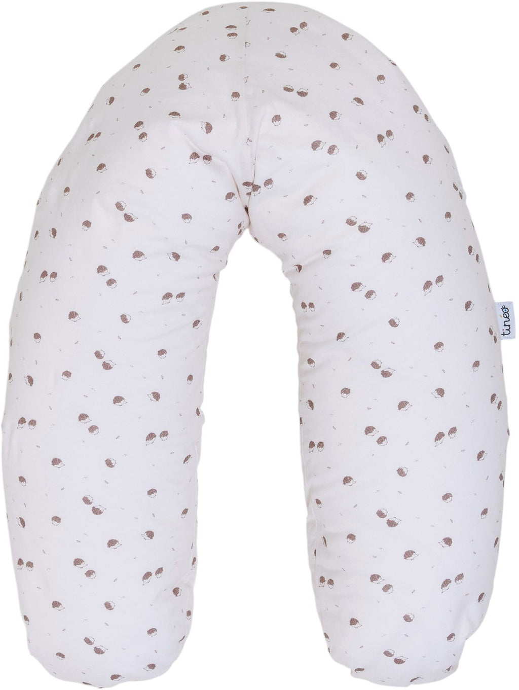 TINEO Maternity Pillow - Cotton Jersey - Ecru/ Hedgehogs