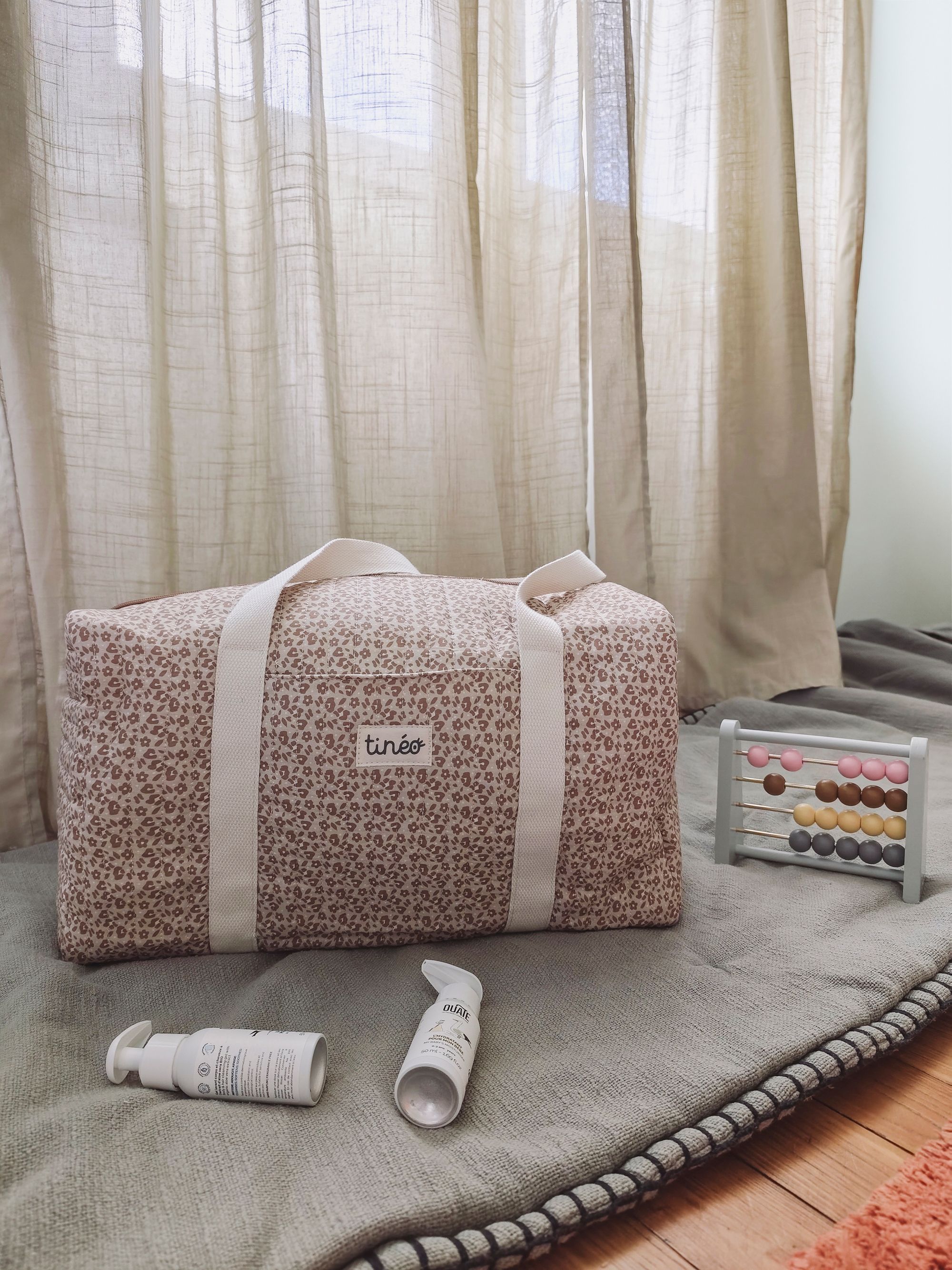 TINEO Diaper Bag - 40 x 22 x 24 cm - Leopard Print