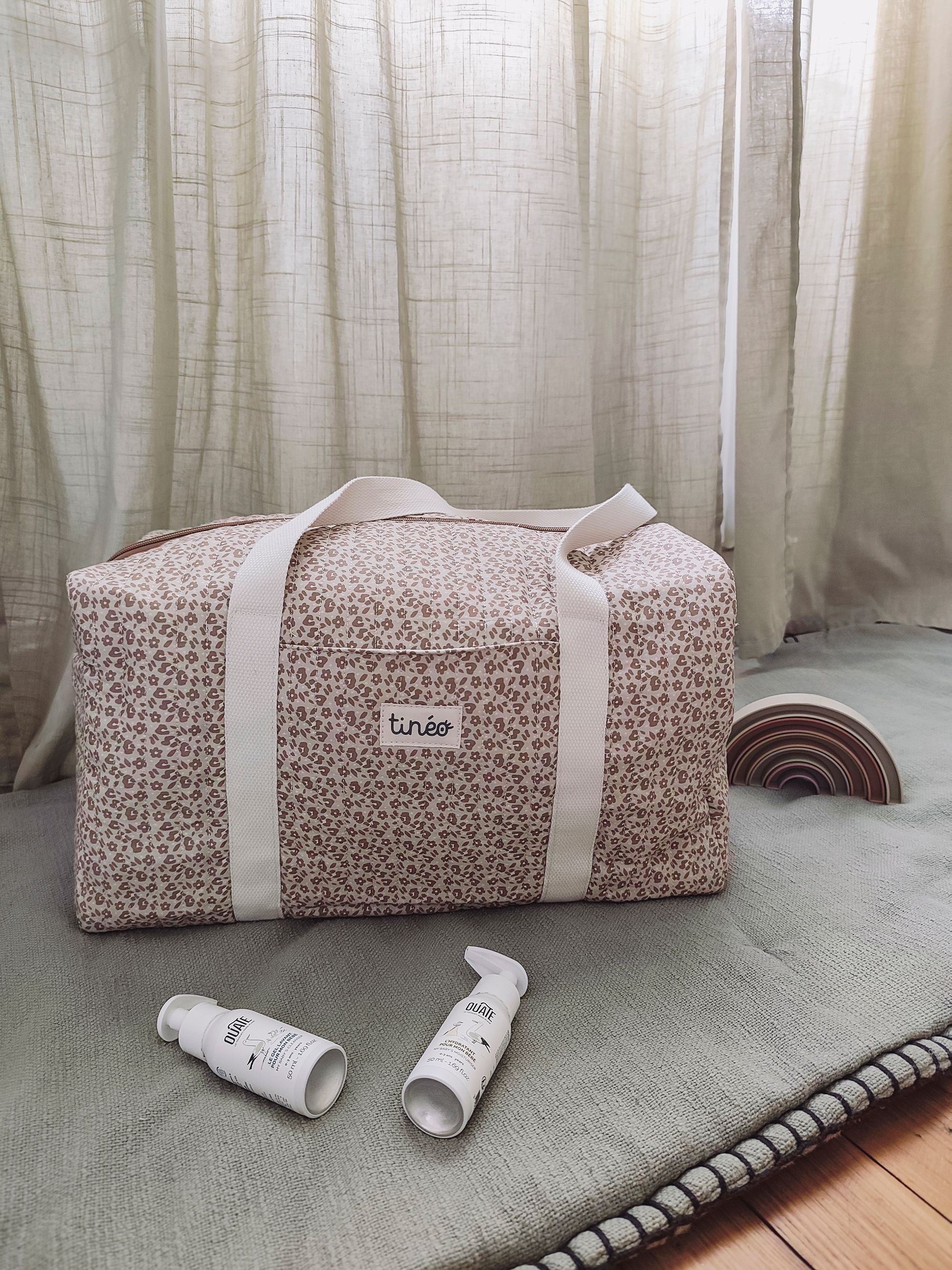 TINEO Diaper Bag - 40 x 22 x 24 cm - Leopard Print