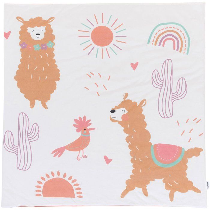 TINEO - Portable Play Mat - 100 x 100 cm - Alpaca