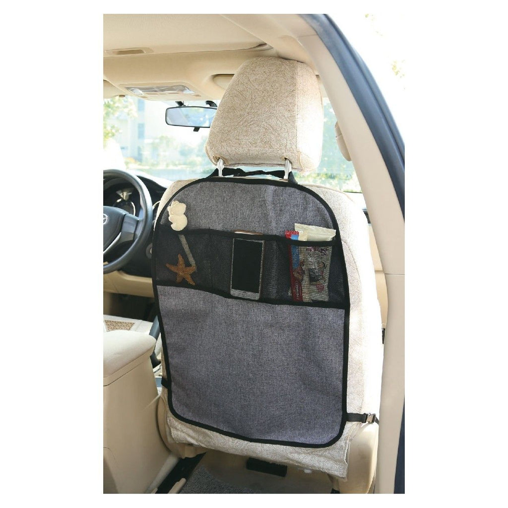 TINEO Baby Car Seat Protector - Storage Net - Universal Fit - 61x45cm