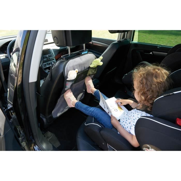TINEO Baby Car Seat Protector - Storage Net - Universal Fit - 61x45cm