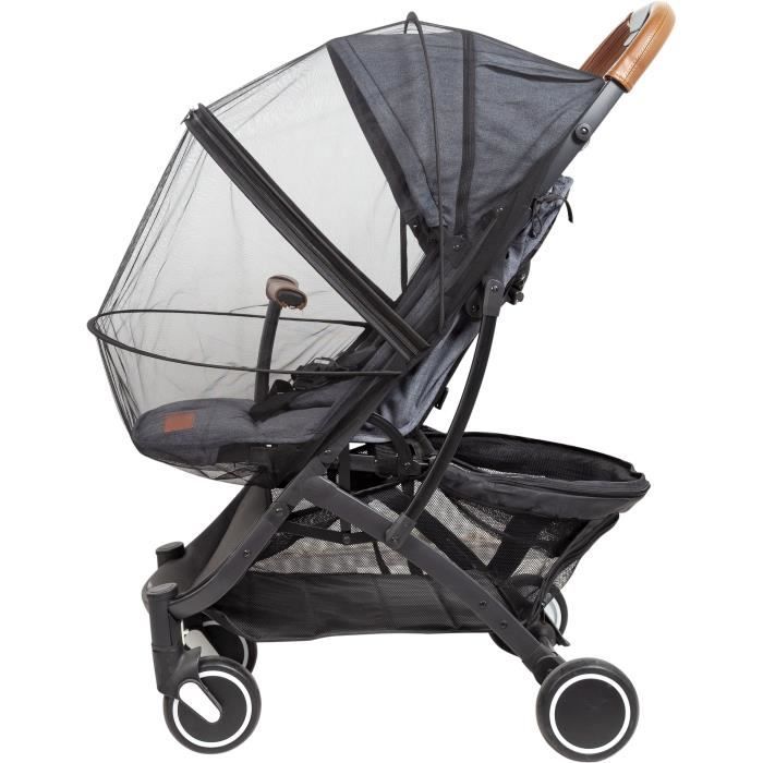 TINEO ALL INCLUSIVE Stroller Mosquito Net - Easy Zip Opening - Storage Pocket Included