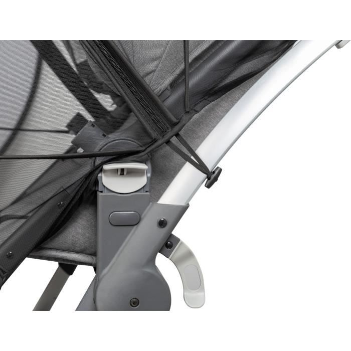 TINEO ALL INCLUSIVE Stroller Mosquito Net - Easy Zip Opening - Storage Pocket Included