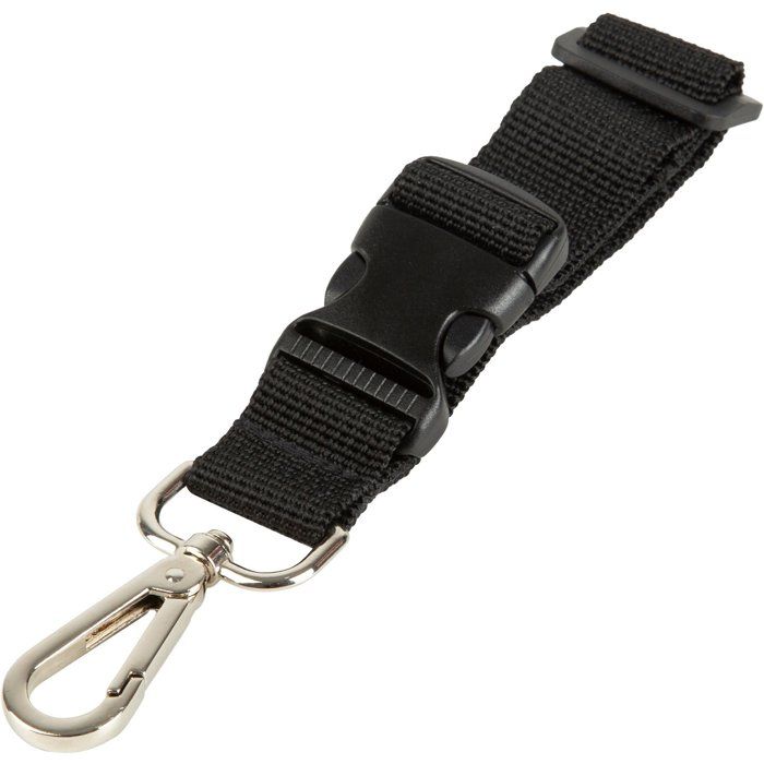TINEO - Diaper Bag Clips Set - 2 Carabiners - Black - Universal Fit