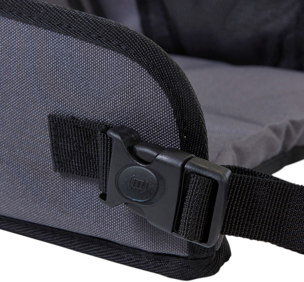 TINEO Travel Tray - Grey - Multi-Compartment - Car Seat Compatible
