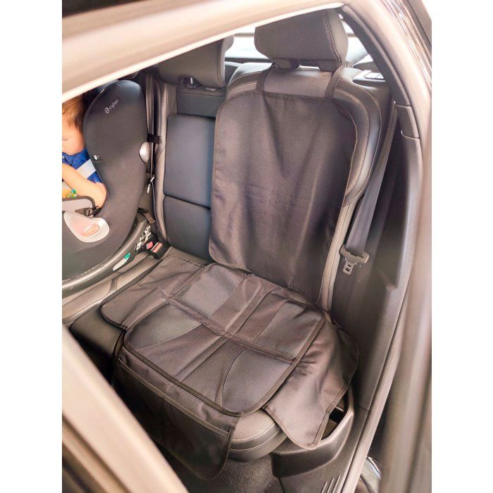 TINEO Seat Protector - With Wings - Black - Universal Fit