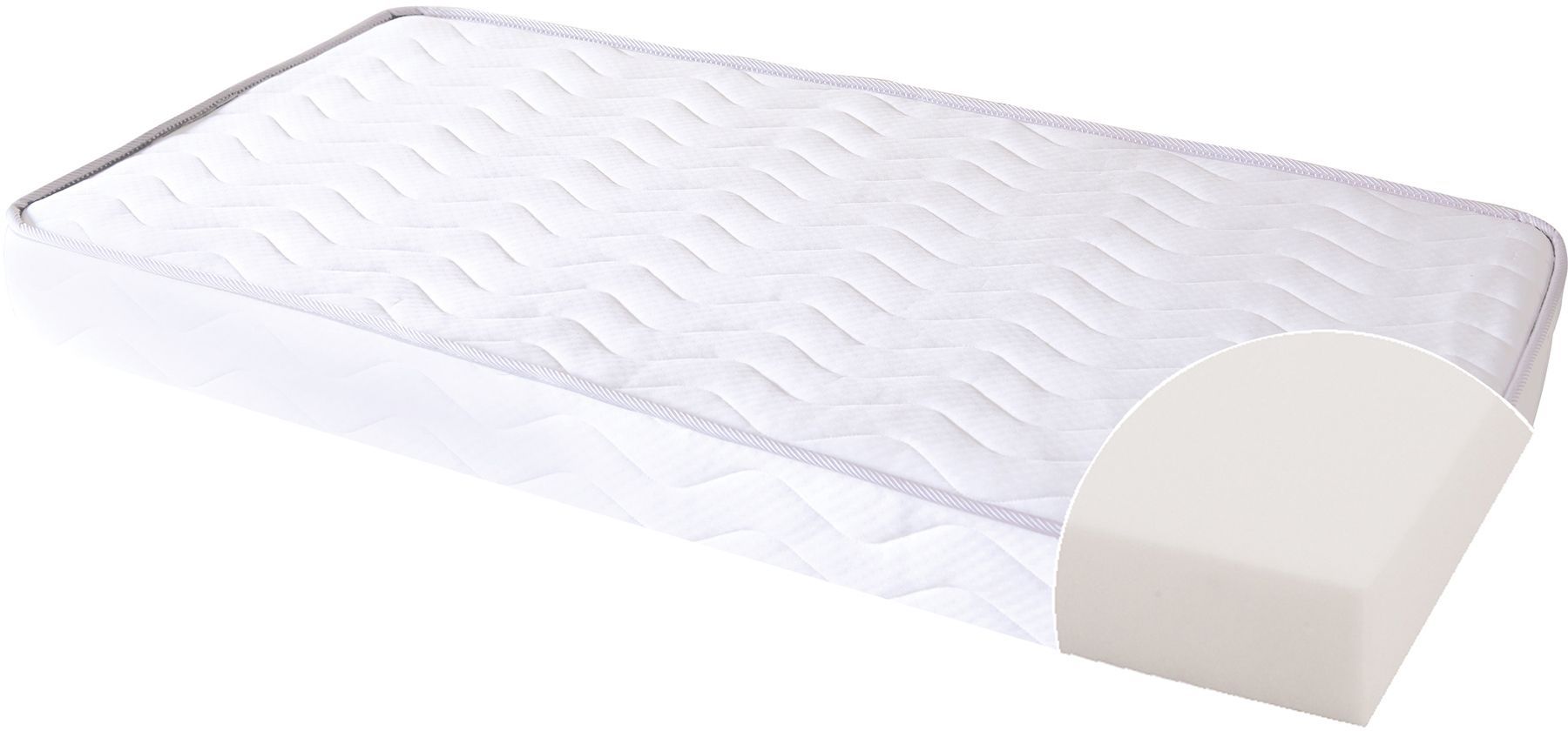 TINEO Air-conditioned Baby Mattress - 70 x 140 cm - 11 cm Thick