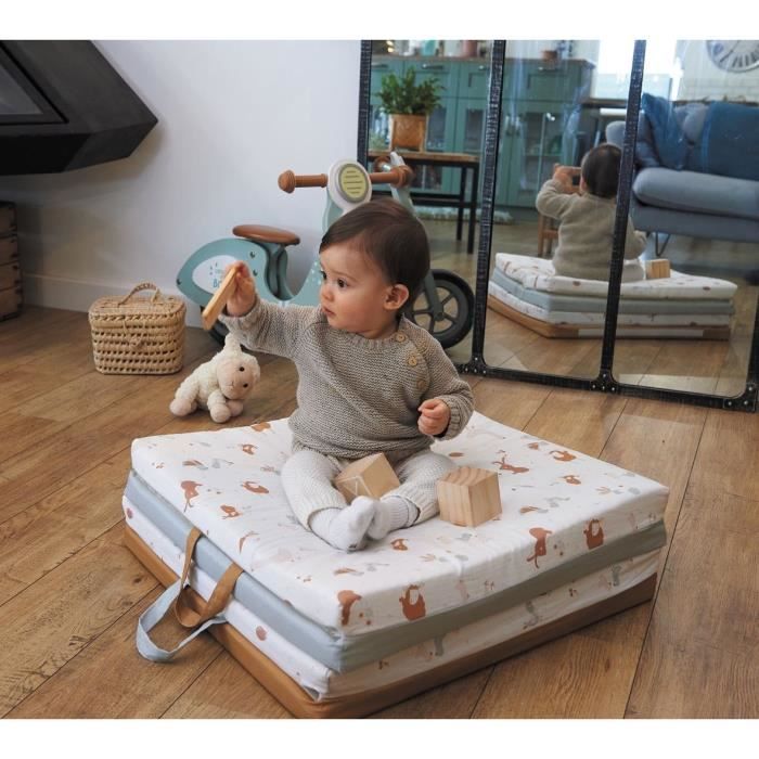 TINEO LITTLE FARMER - 3-in-1 Smart Playmat - 120 x 120 cm
