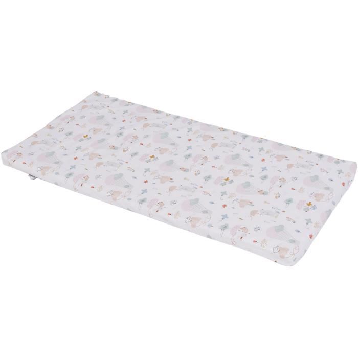 TINEO Balloons Travel Mattress 120x60 cm - White - Compact & Portable