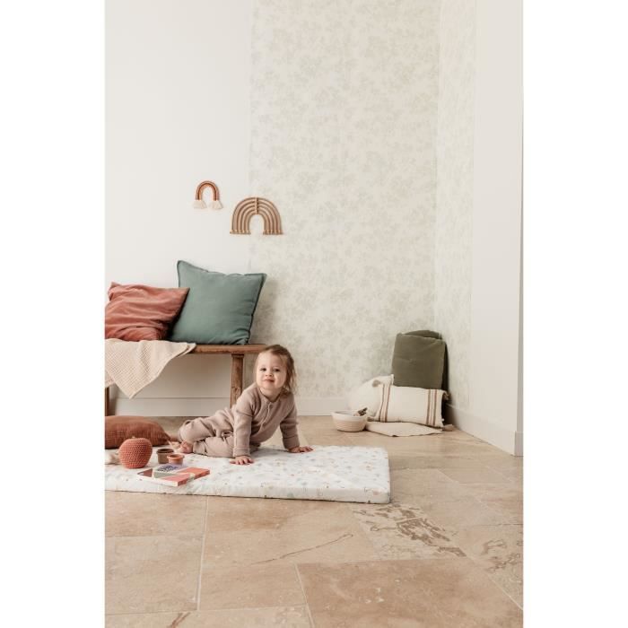 TINEO Balloons Travel Mattress 120x60 cm - White - Compact & Portable