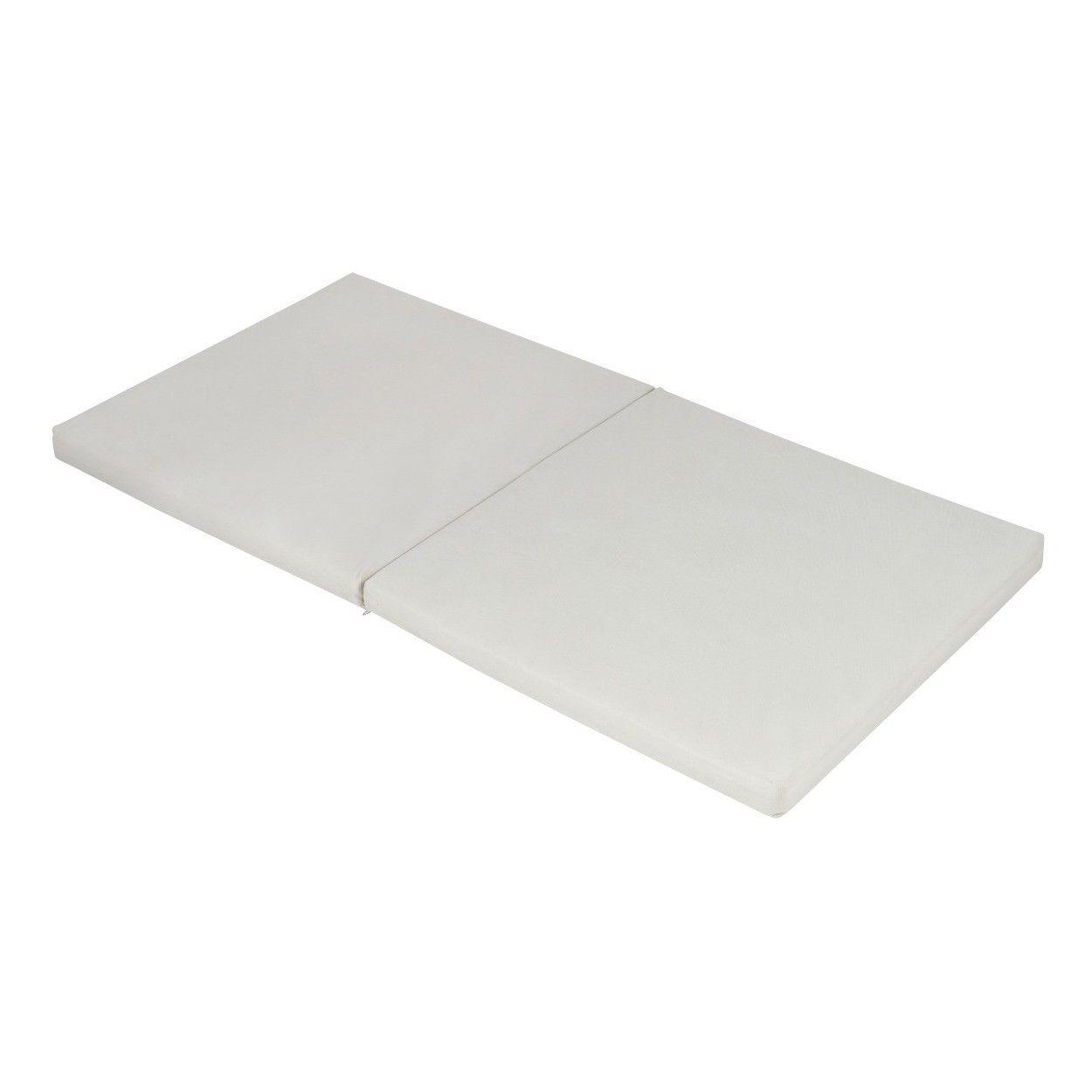Folding Baby Mattress - 60 x 120 x 4 cm - 2 Parts - Removable Cover 60x120x4cm