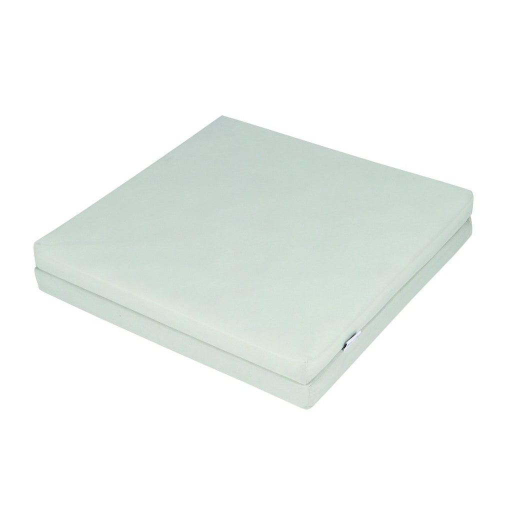 Folding Baby Mattress - 60 x 120 x 4 cm - 2 Parts - Removable Cover 60x120x4cm
