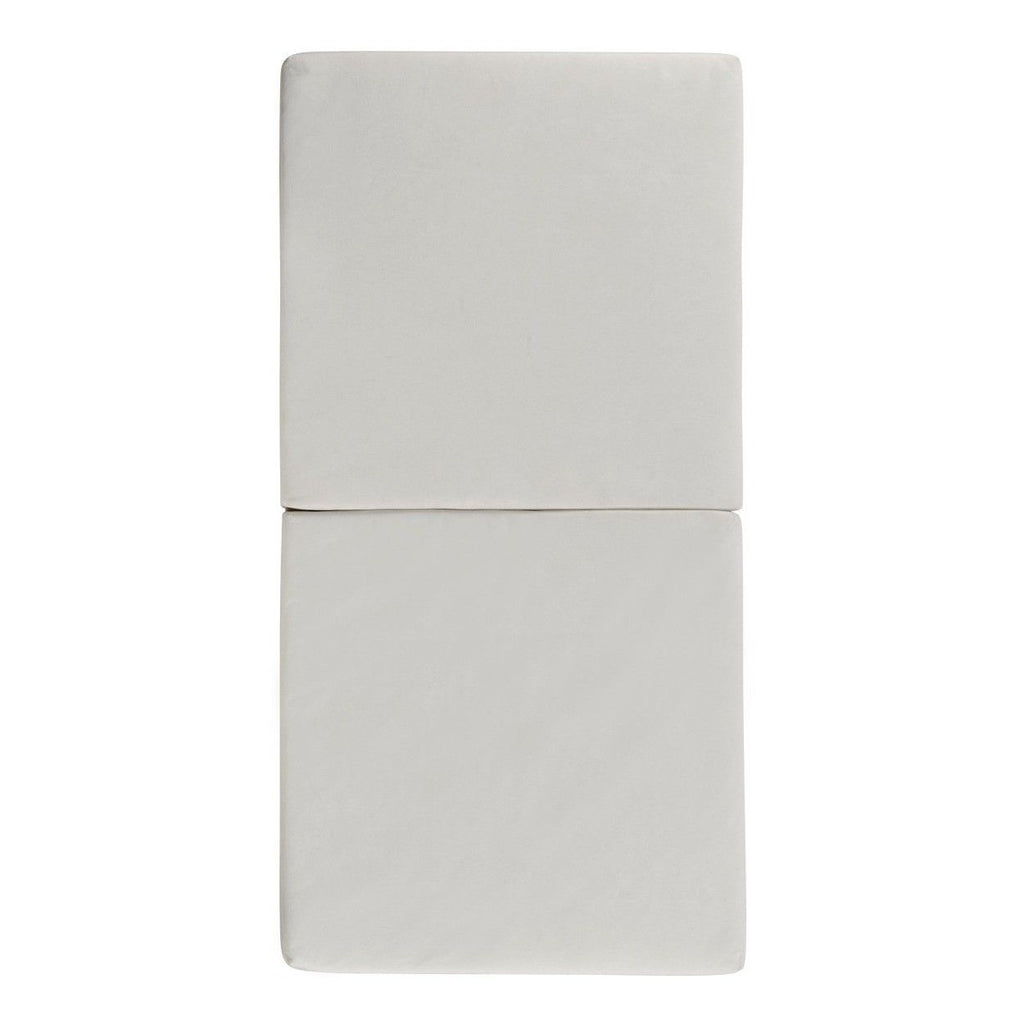 Folding Baby Mattress - 60 x 120 x 4 cm - 2 Parts - Removable Cover 60x120x4cm