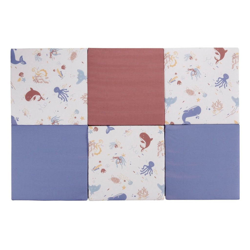 TINEO 5-in-1 Convertible Playmat - 120x180 cm - Ideal for Babies - Tunnel and Playhouse 5-in-1-Spielmatte