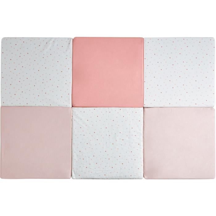 TINEO MON COeUR 5-in-1 Maxi Smart Playmat - Multifunctional Developmental Playmat - 120x180x5 cm