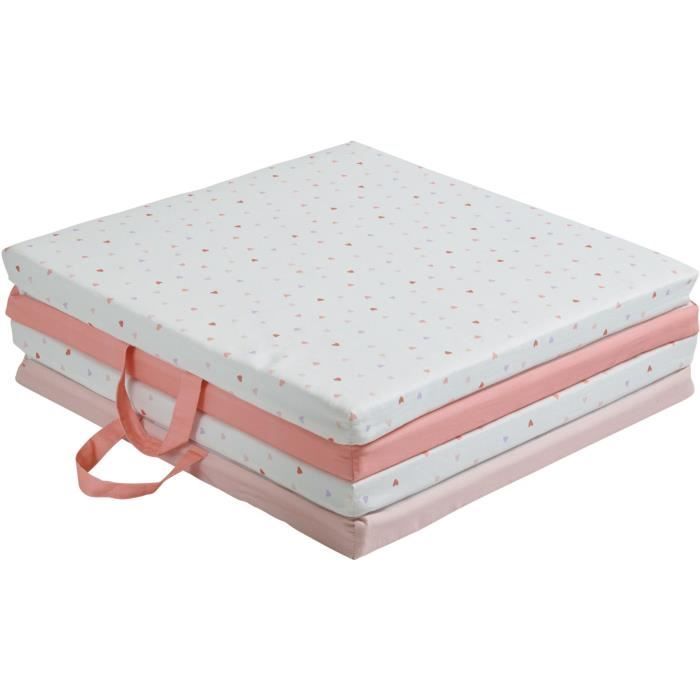 TINEO MON COeUR 3-in-1 Smart Playmat - Multifunctional Developmental Playmat - 120x120x5 cm