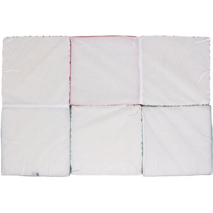 TINEO - Maxi Smart Playmat - 5-in-1 Convertible - 180 x 120 cm - Geometric/ Fun Animals